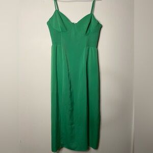 Dynamite green dress